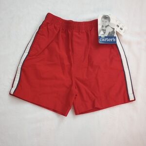 Carter's Red Boy's Shorts with Stripes
